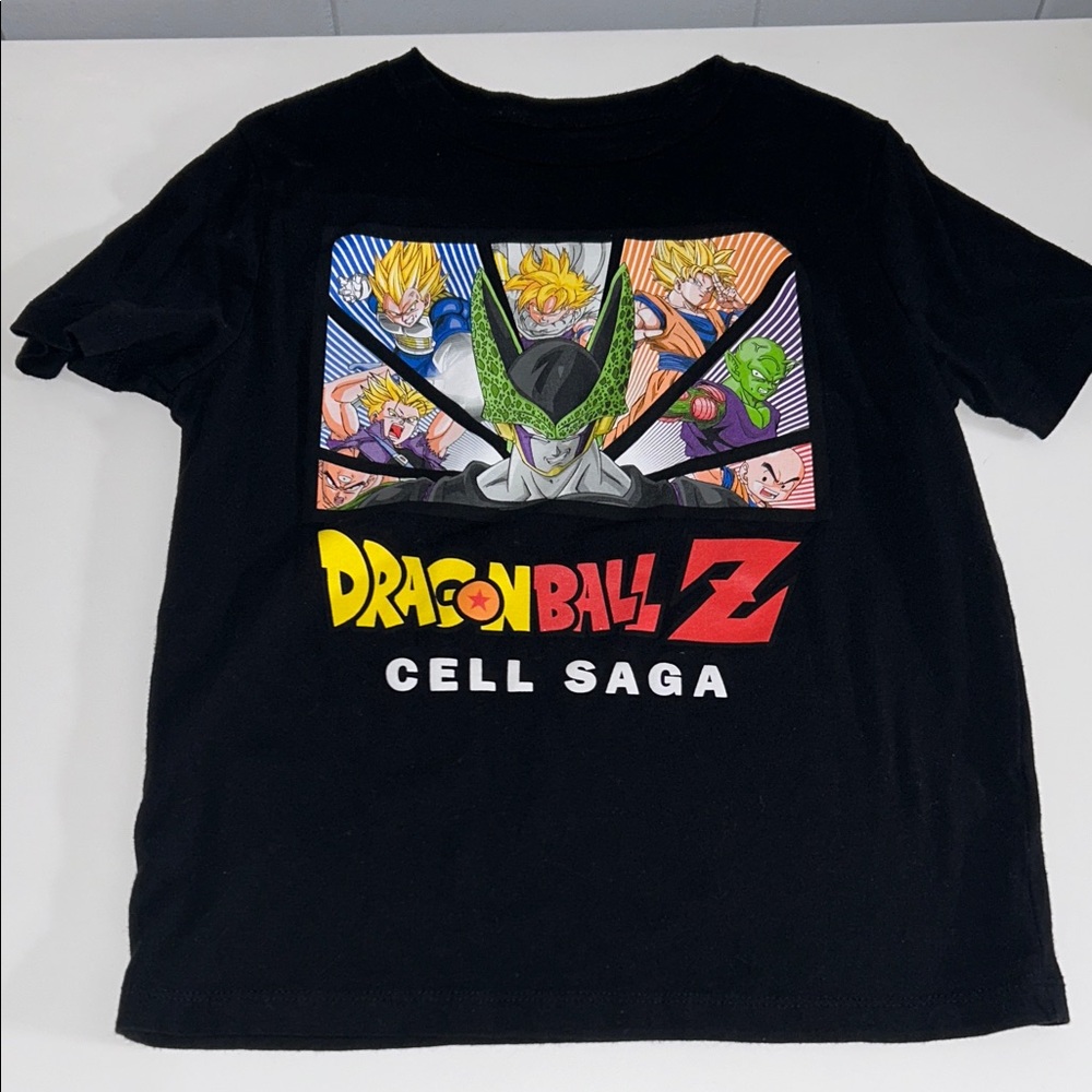 Old Navy DragonBall Z Black Short Sleeve Graphic T-Shirt Size M (8)